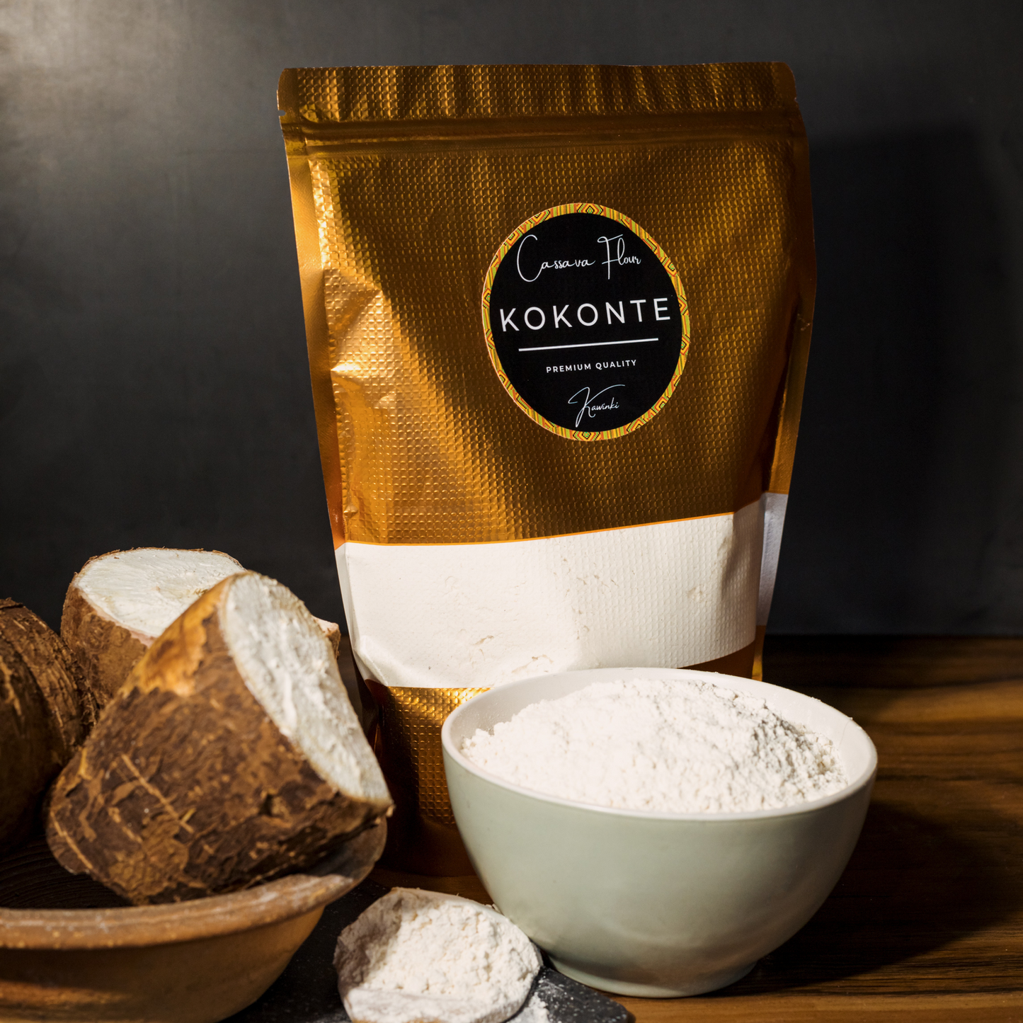 Kassava mjöl (Kokonte)